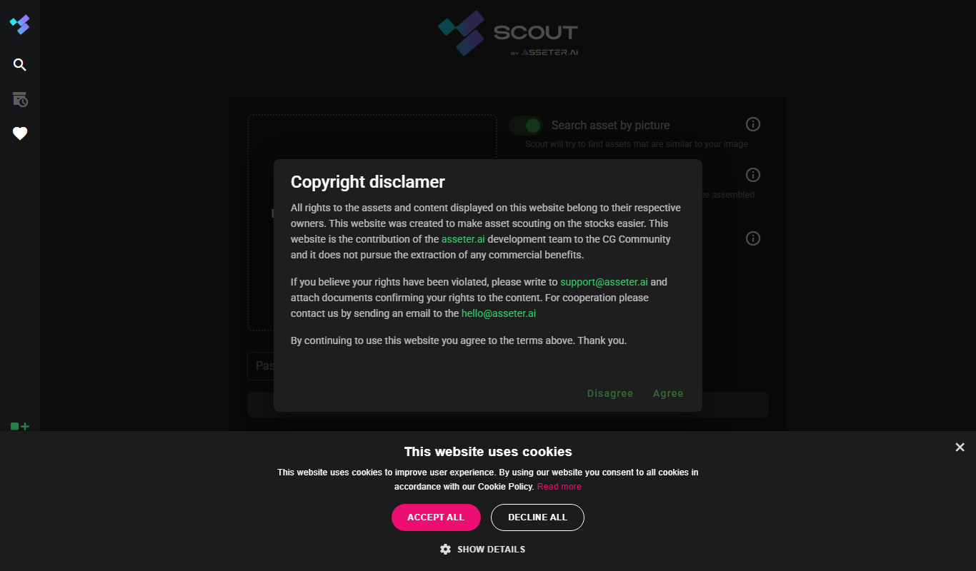 Scout by Asseter.ai app screenshot