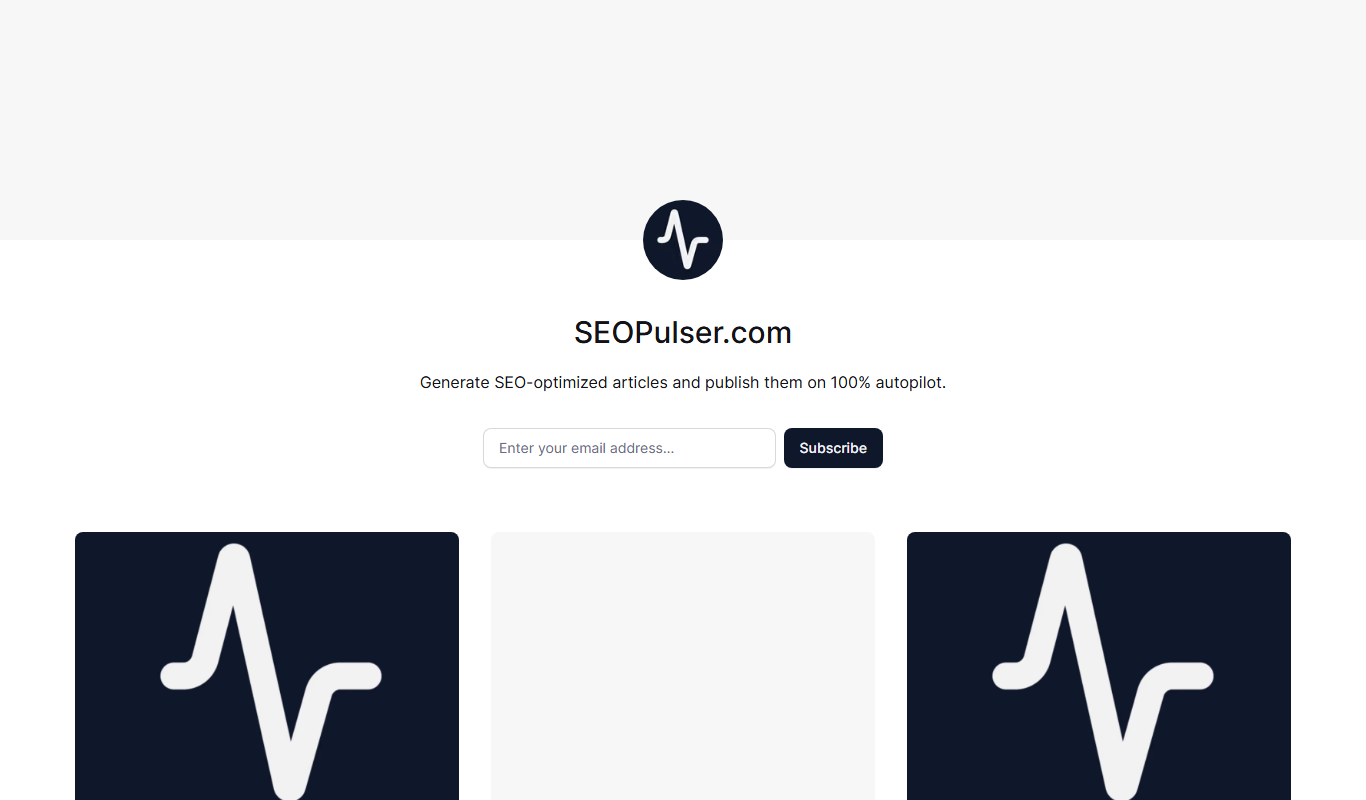 SEOPulser app screenshot