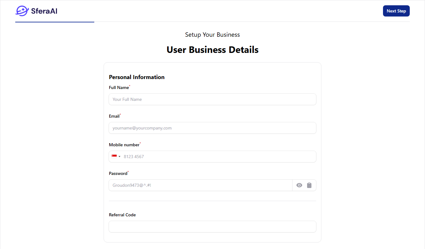 SferaAI app screenshot