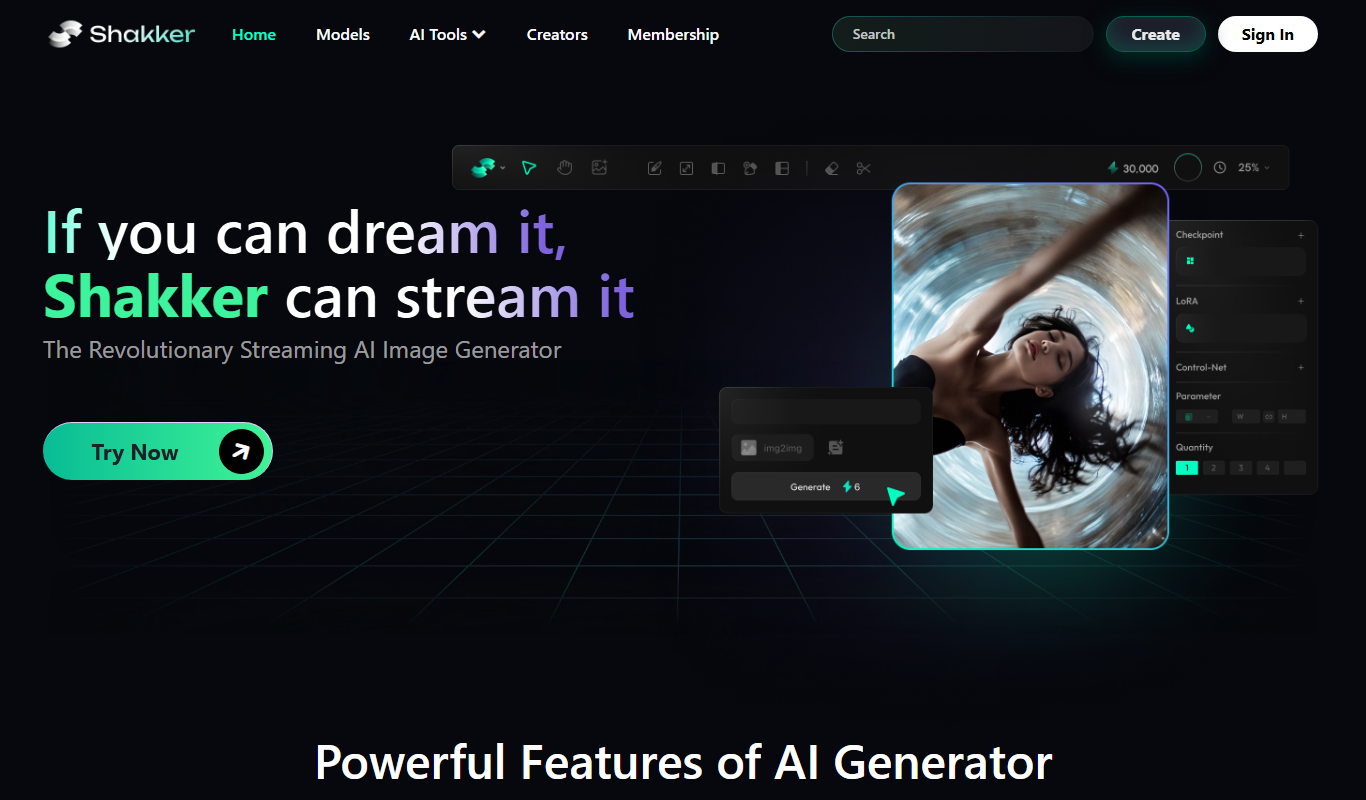 Shakker.Ai app screenshot