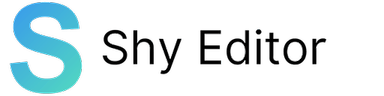 Shy Editor logo