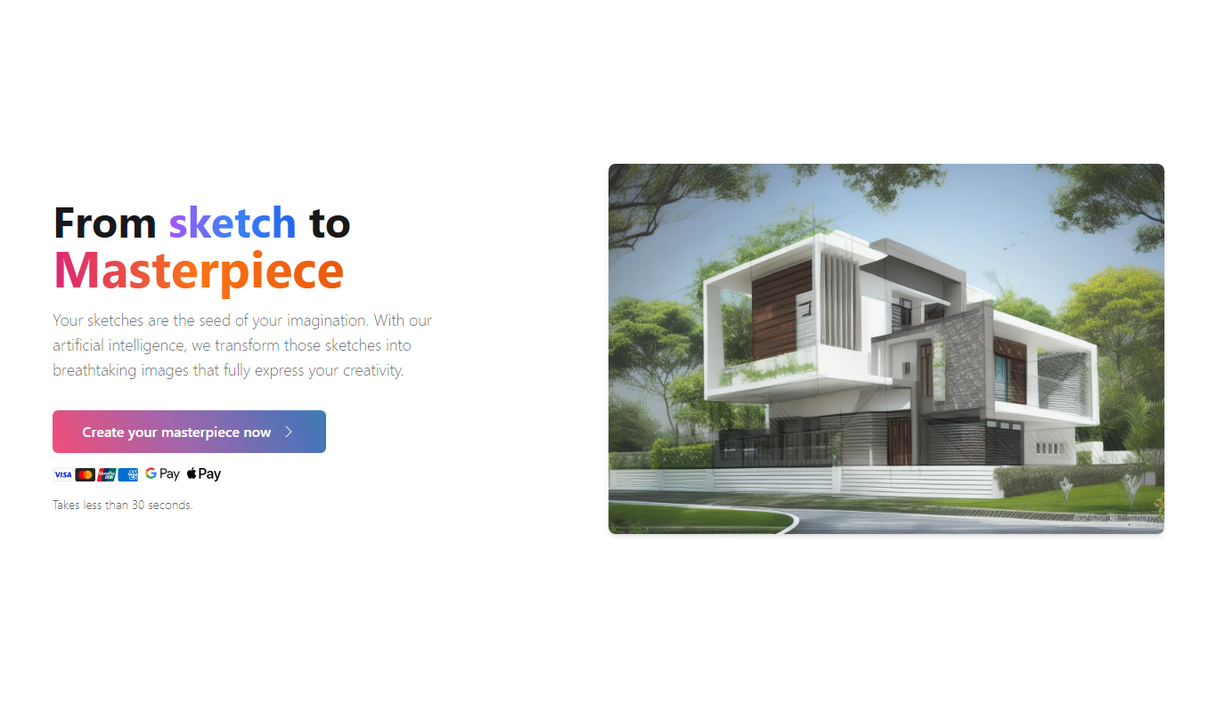 SketchImage.AI app screenshot