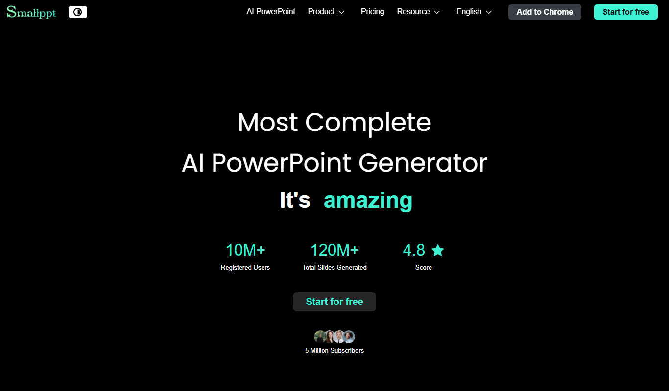 Smallppt app screenshot