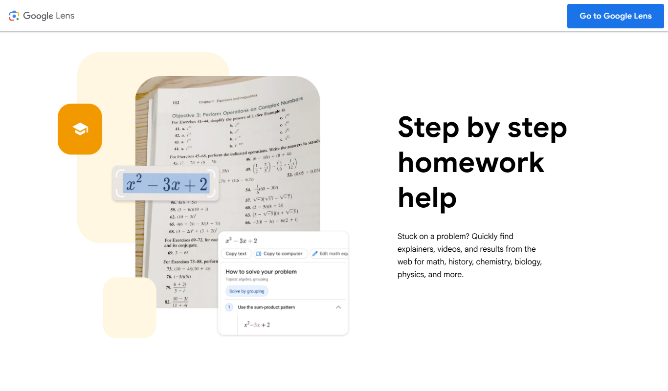Socratic by Google app screenshot