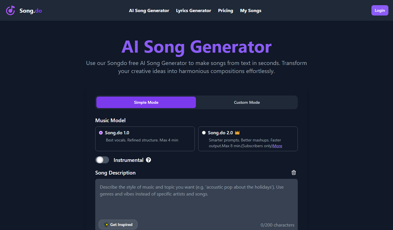Song.do app screenshot
