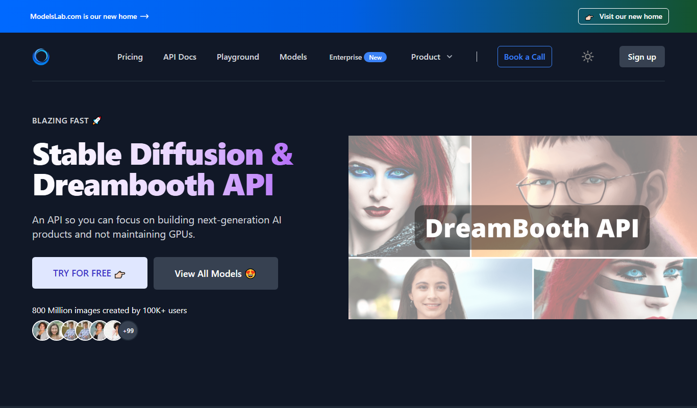 stablediffusion api app screenshot