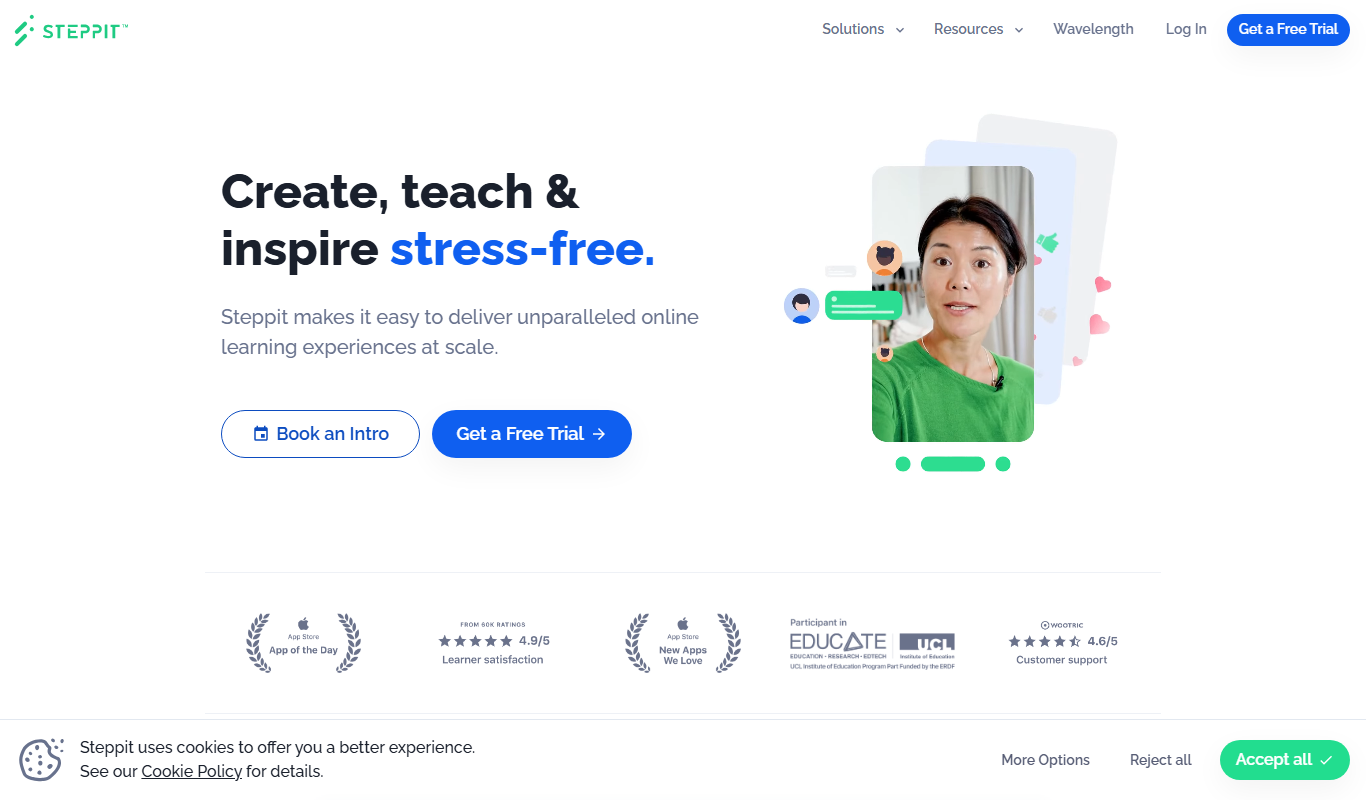 Steppit app screenshot