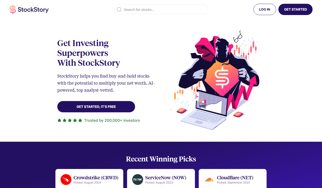 StockStory app screenshot