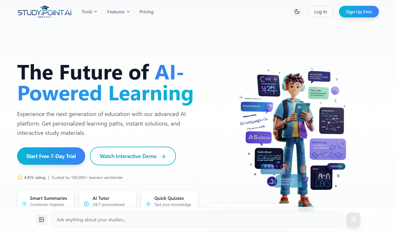 Study Point AI app screenshot