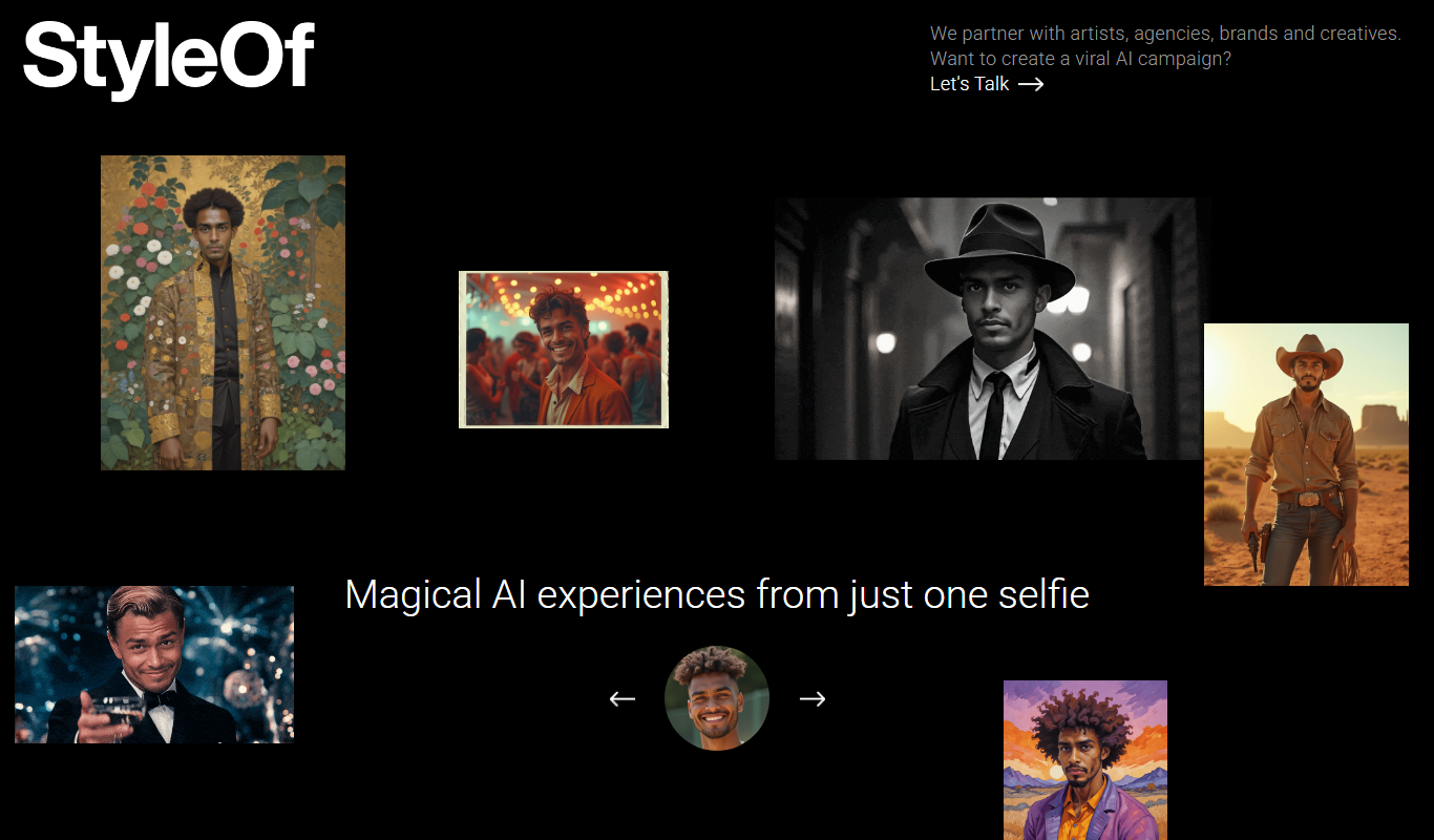 StyleOf app screenshot