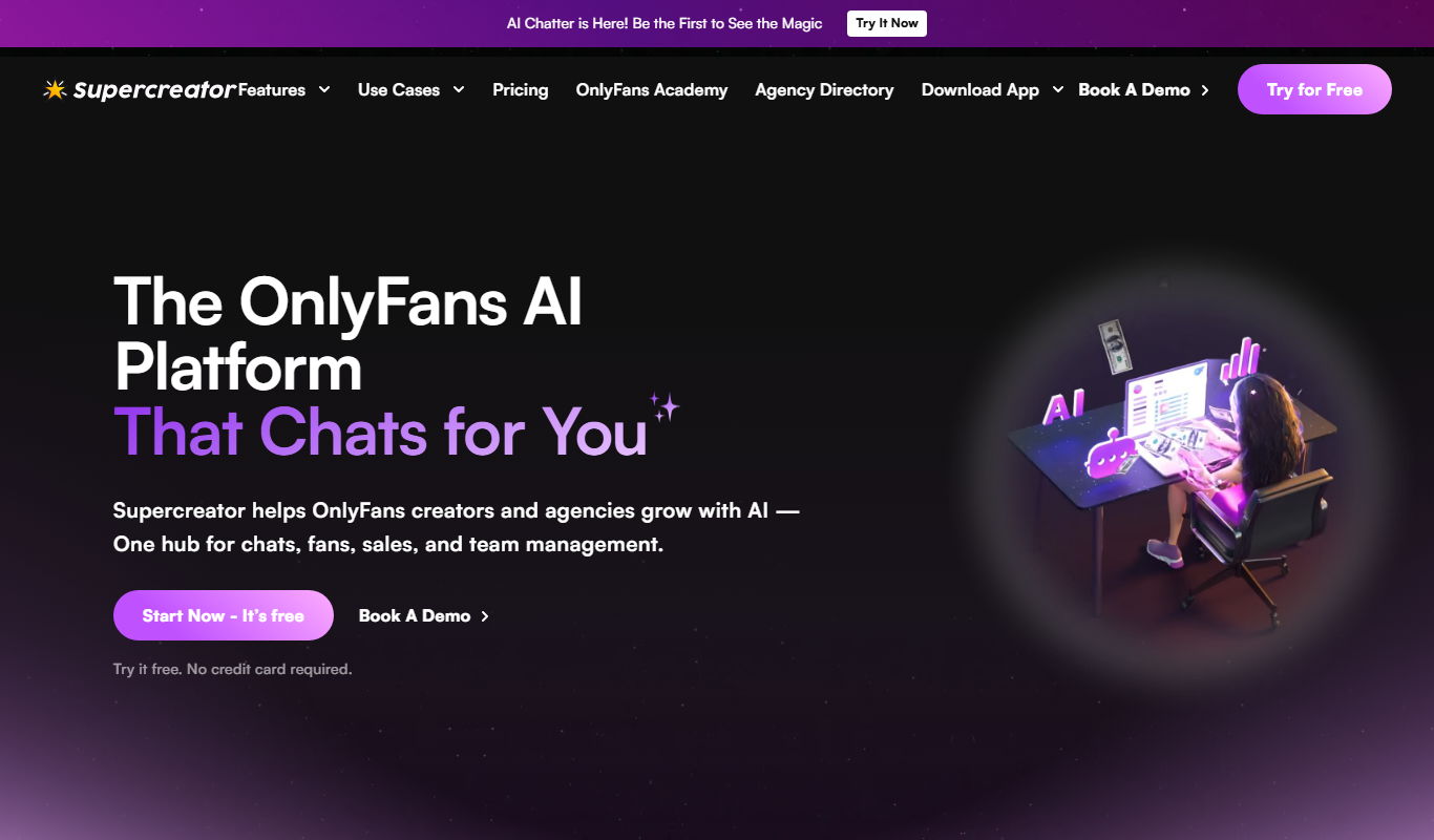 Supercreator AI for OnlyFans app screenshot