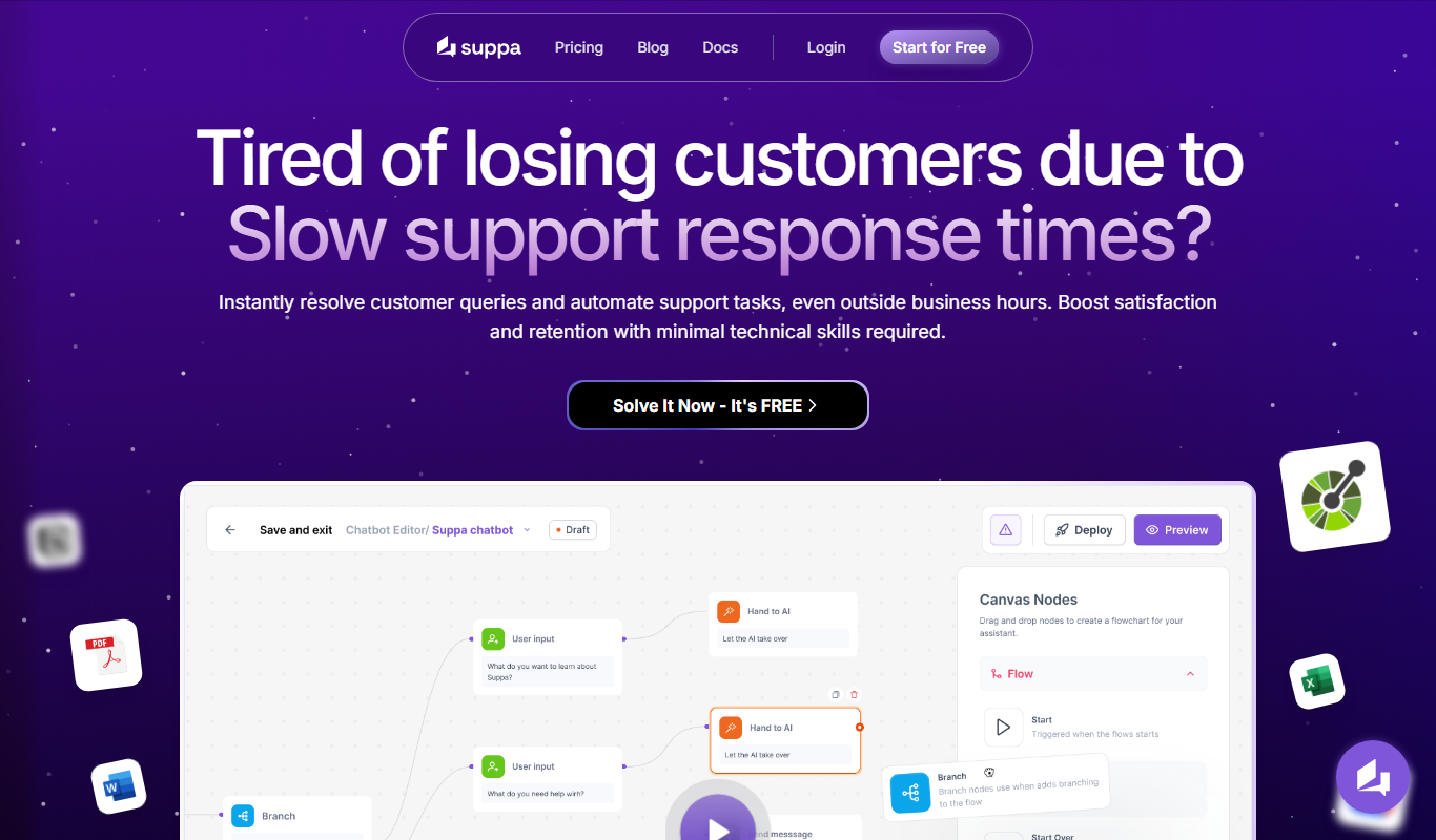 Suppa app screenshot