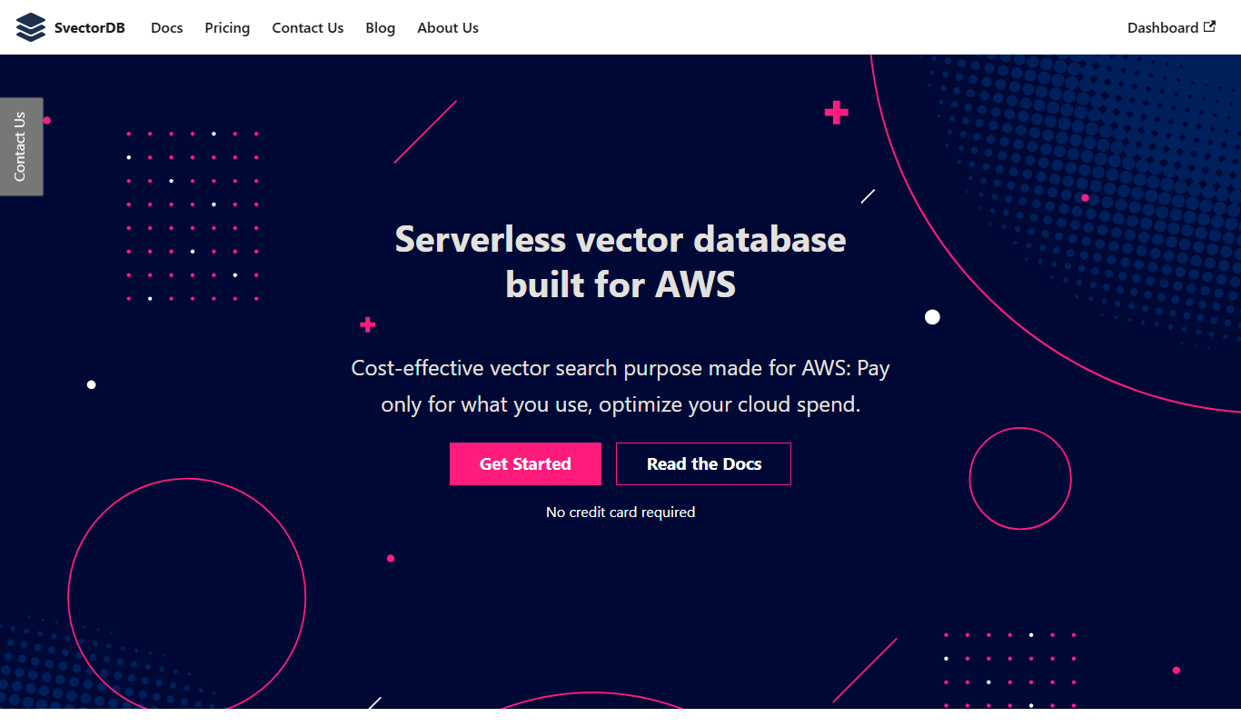 SvectorDB app screenshot