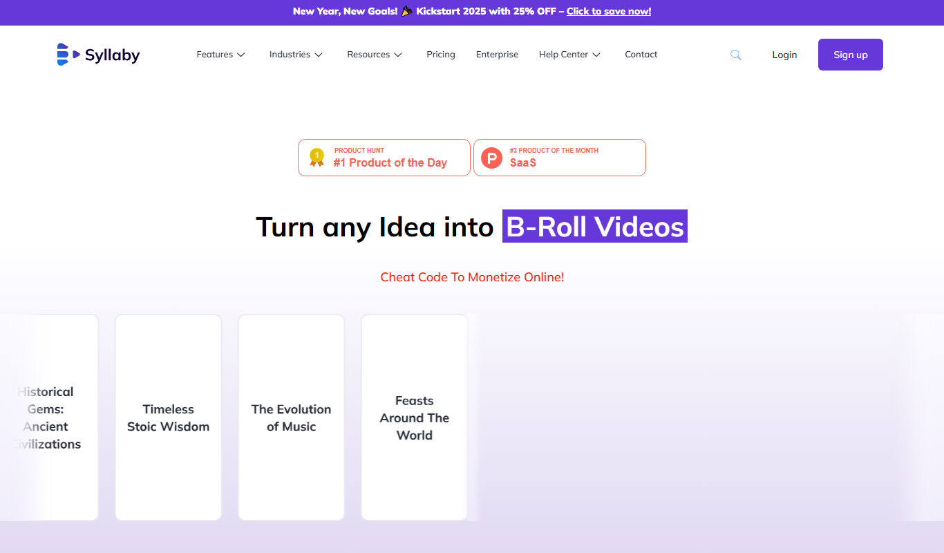 Syllaby app screenshot
