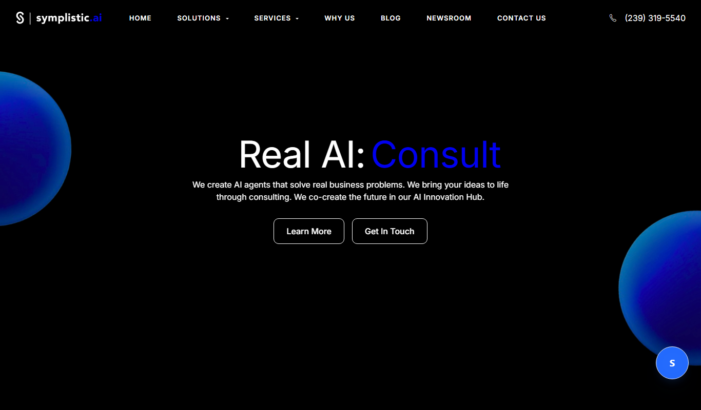 symplistic.ai app screenshot