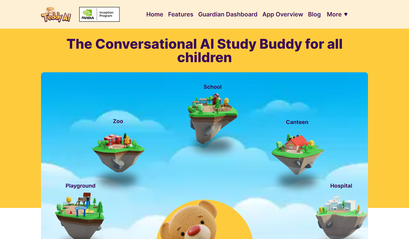 Teddy AI app screenshot