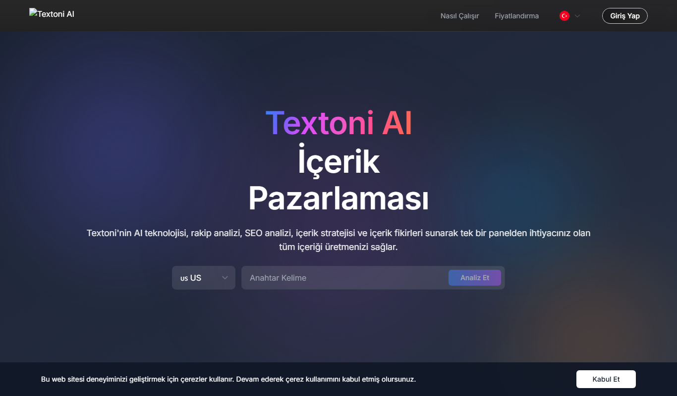 Textoni Ai app screenshot