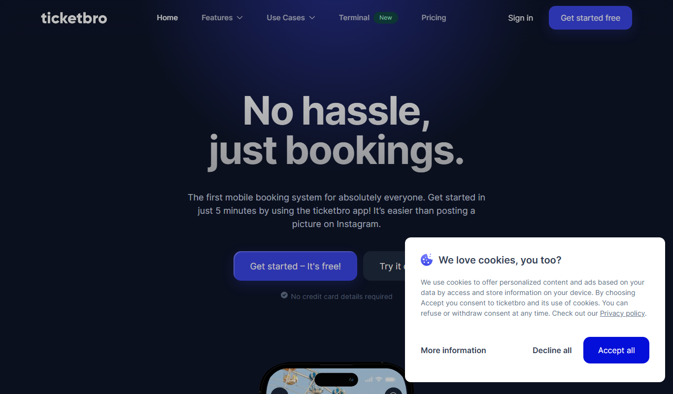 ticketbro app screenshot