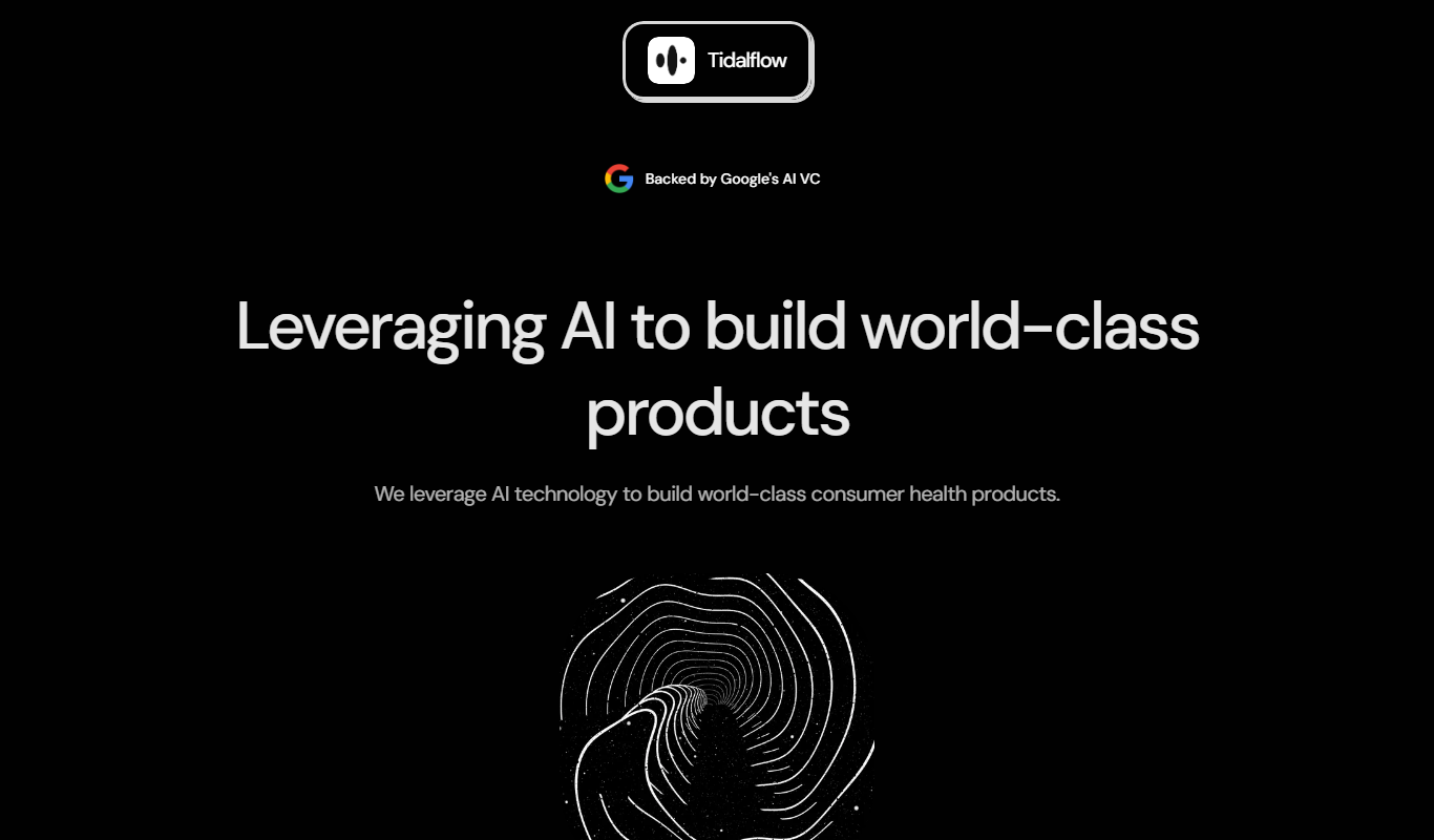 Screenshot of Tidalflow AI content generation interface