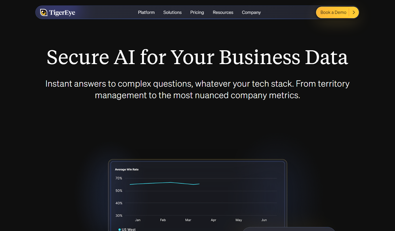 TigerEye app screenshot