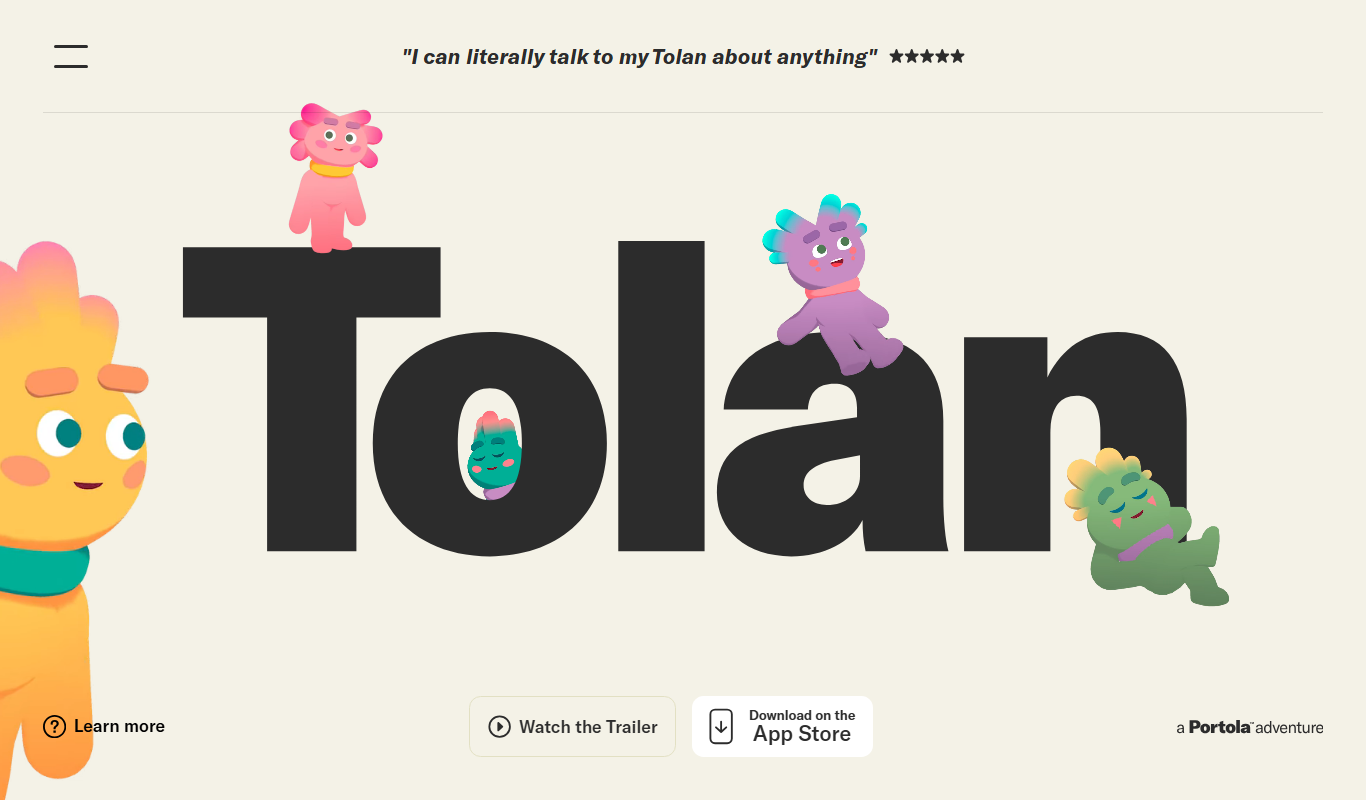 Tolan app screenshot