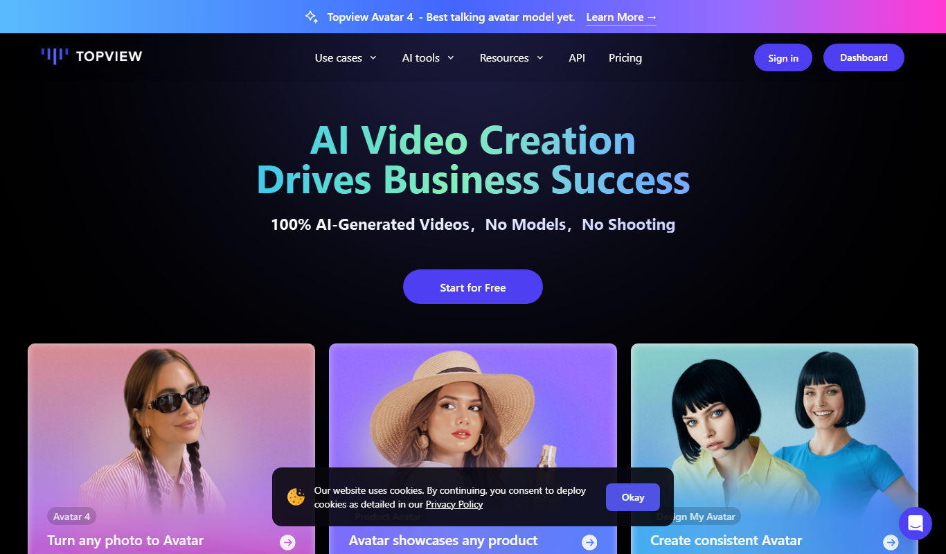 TopView.ai app screenshot