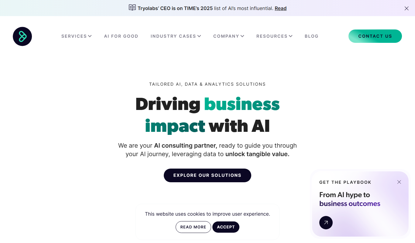 tryolabs.com app screenshot