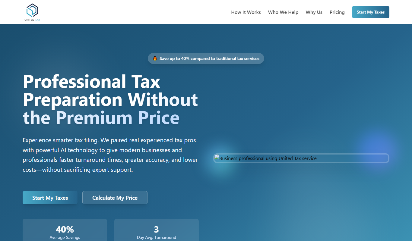 UnitedTax.AI app screenshot