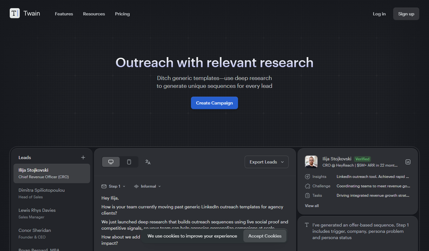Usetwain app screenshot