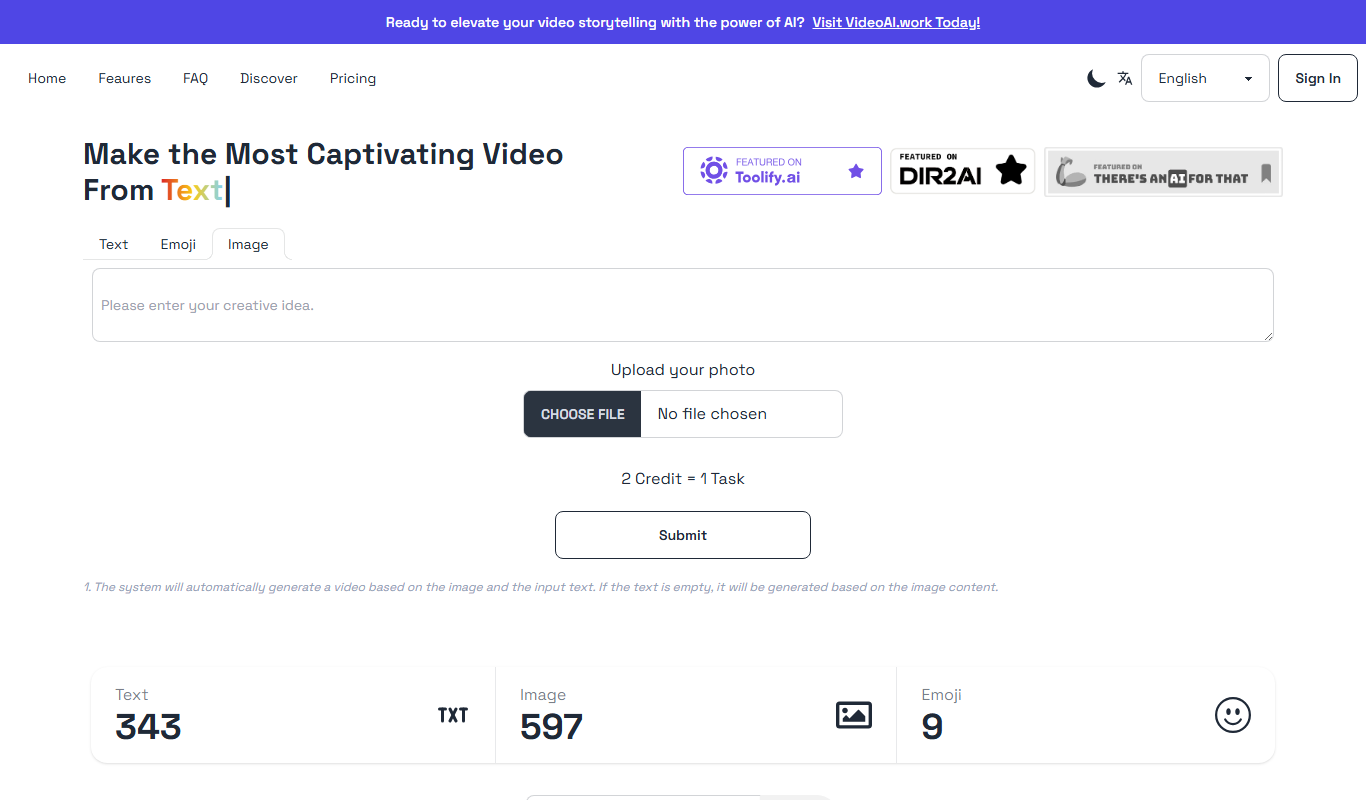 VideoIQ AI app screenshot