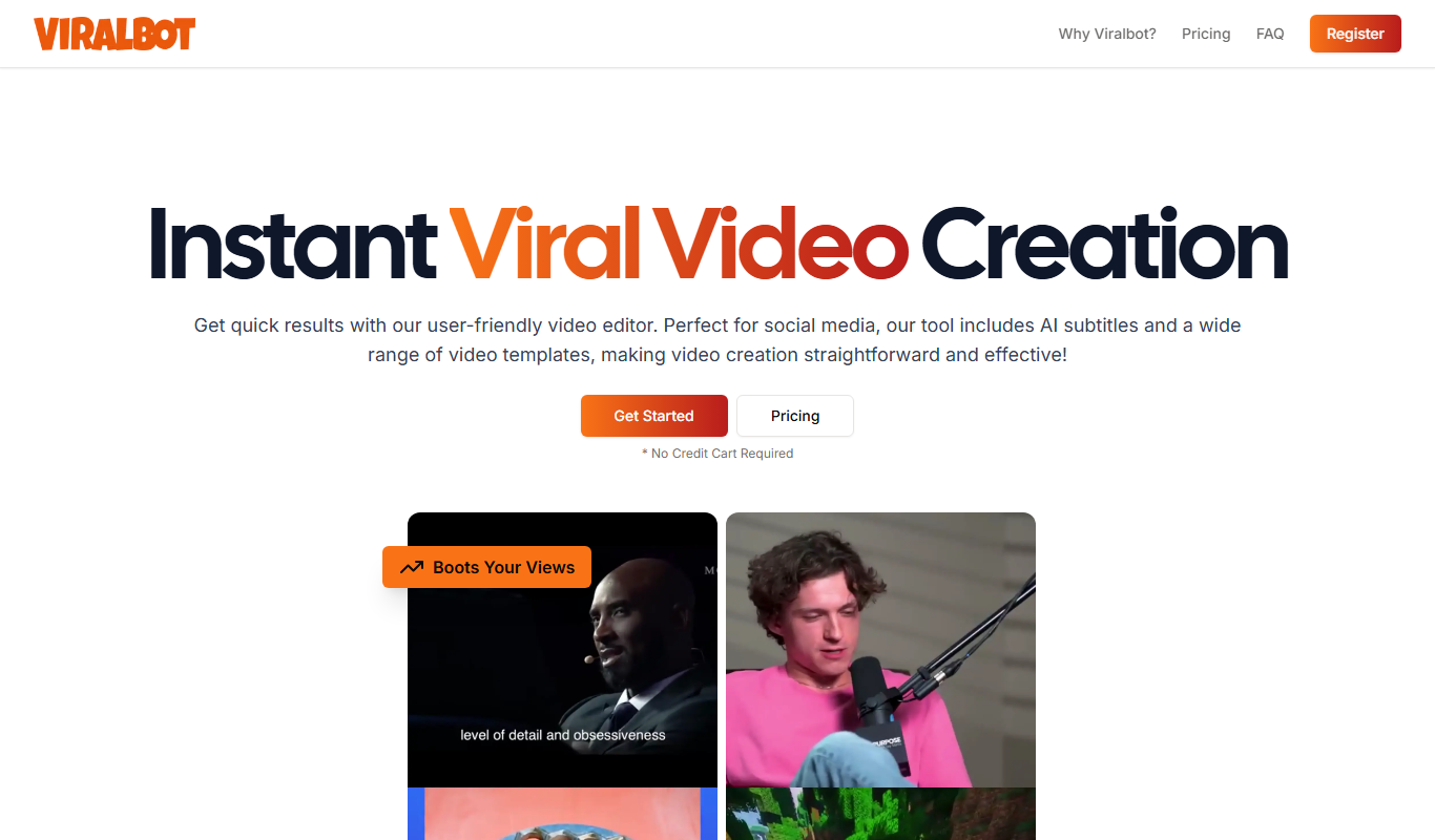viralbot app screenshot