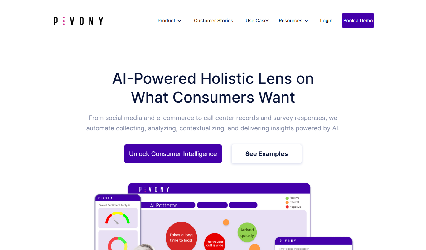 Voice of the customer by Pivony app screenshot