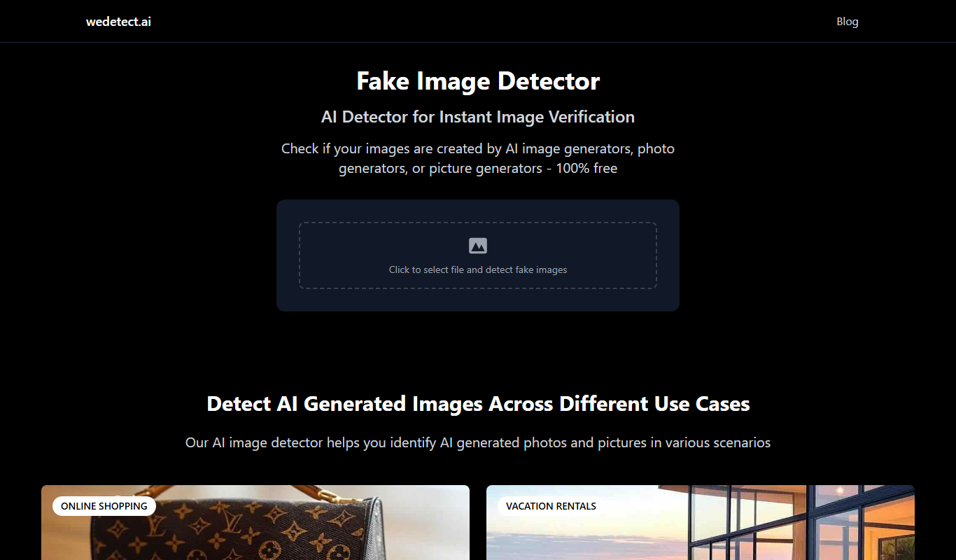 wedetect.ai app screenshot