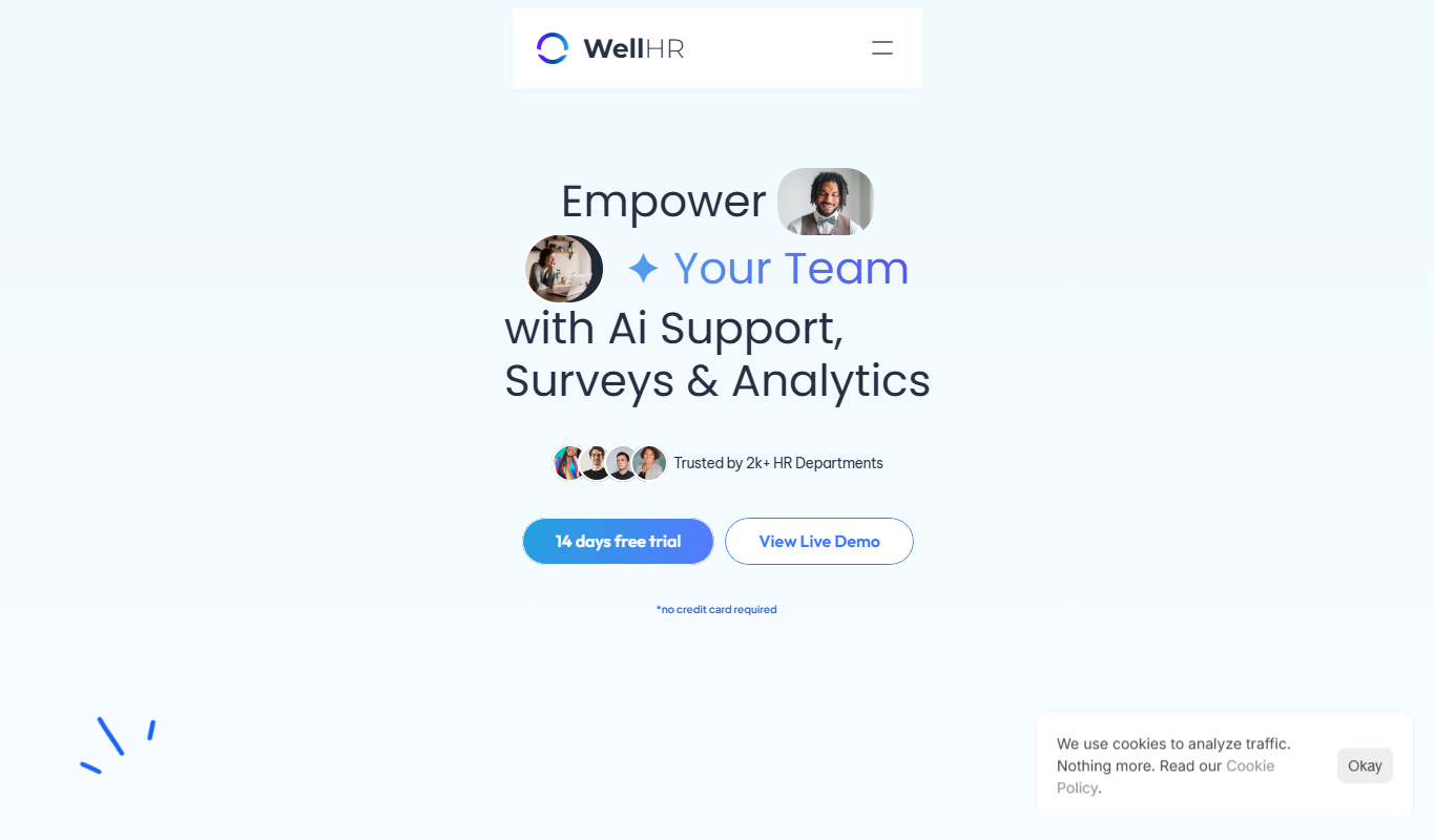 WellHR app screenshot