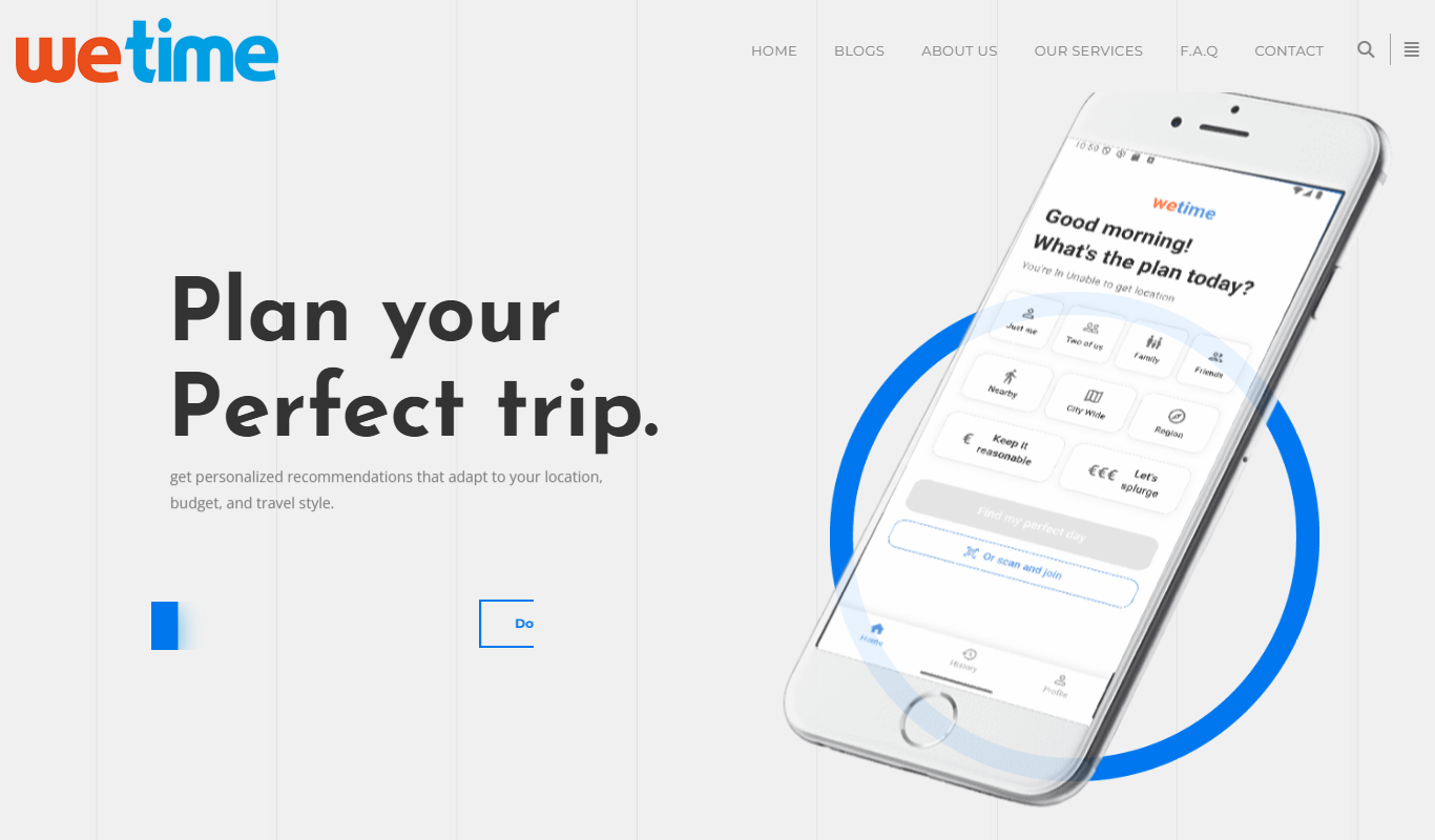 Wetime ai app screenshot