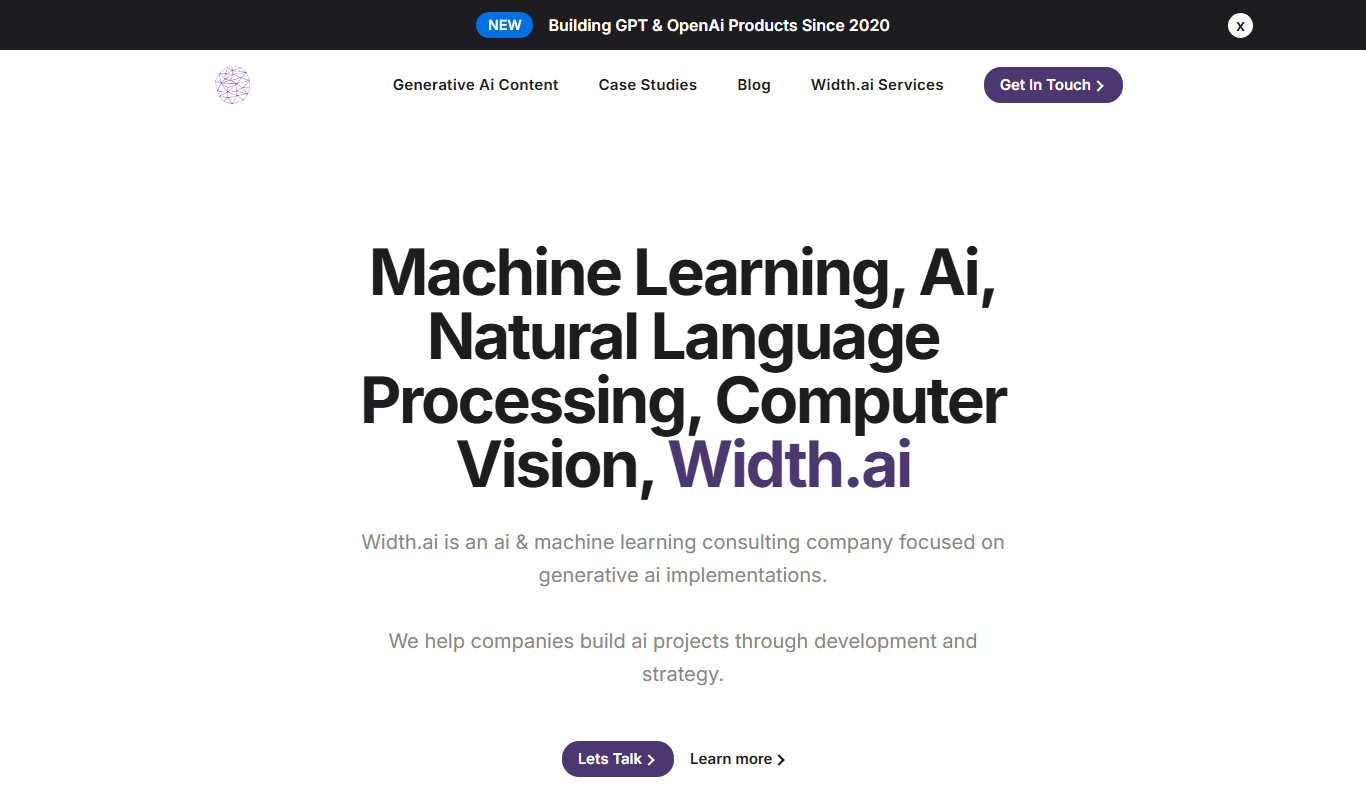 width.ai app screenshot