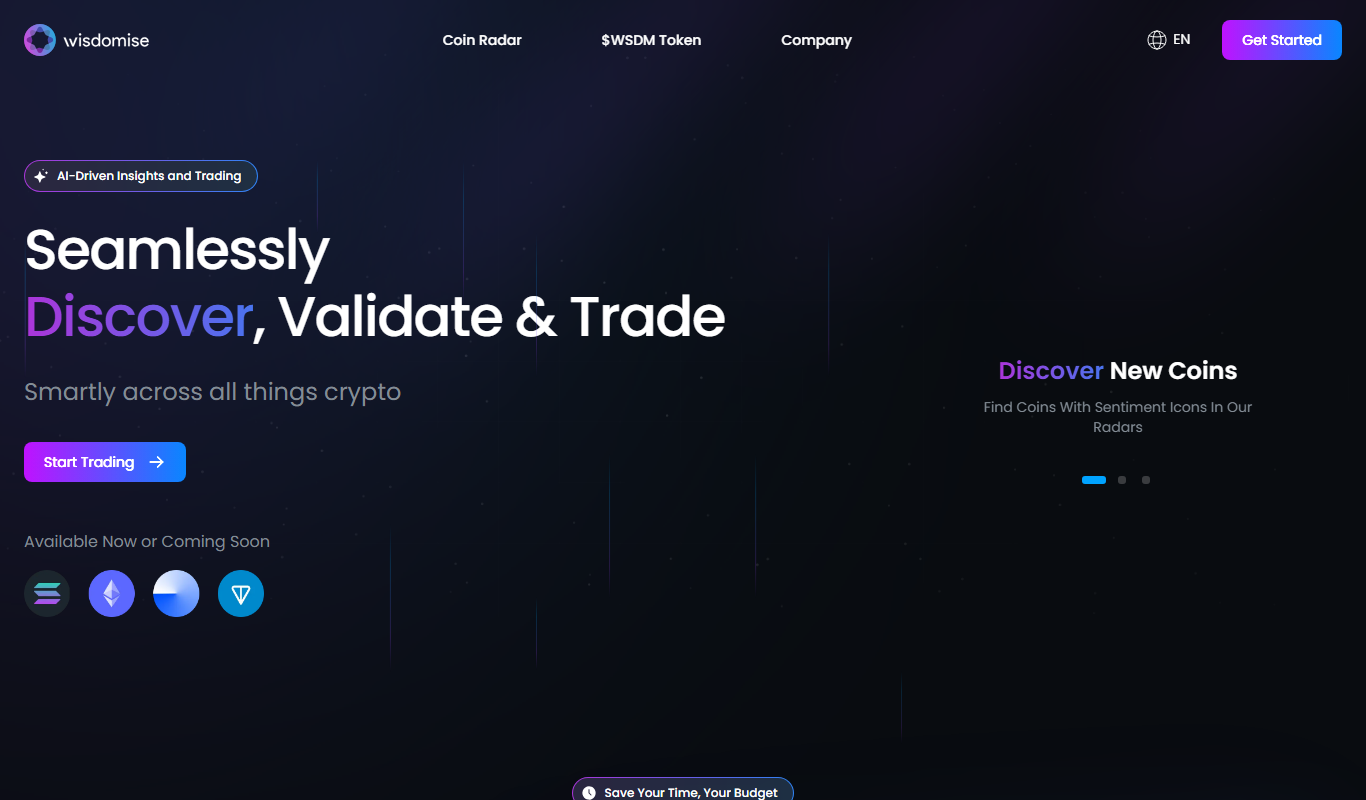 Wisdomise app screenshot