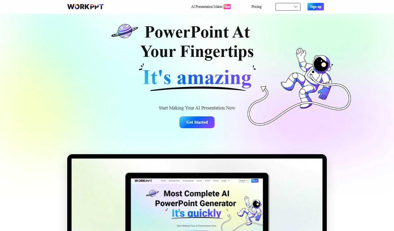WorkPPT app screenshot