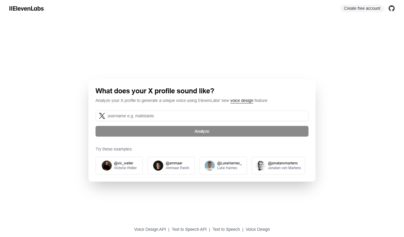 X to Voice app screenshot