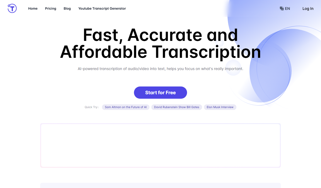 Yescribe.ai app screenshot