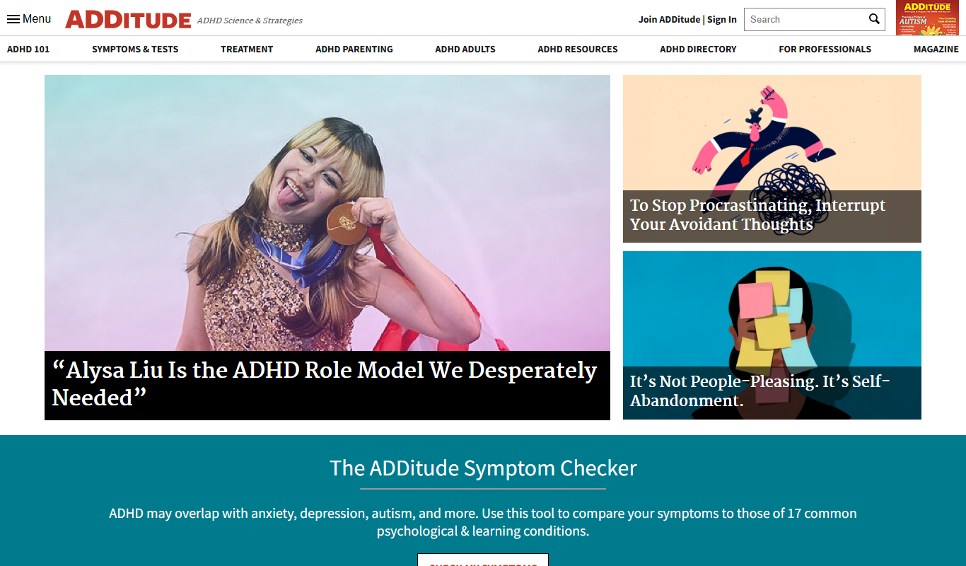 ADDitude ADHD Test app screenshot