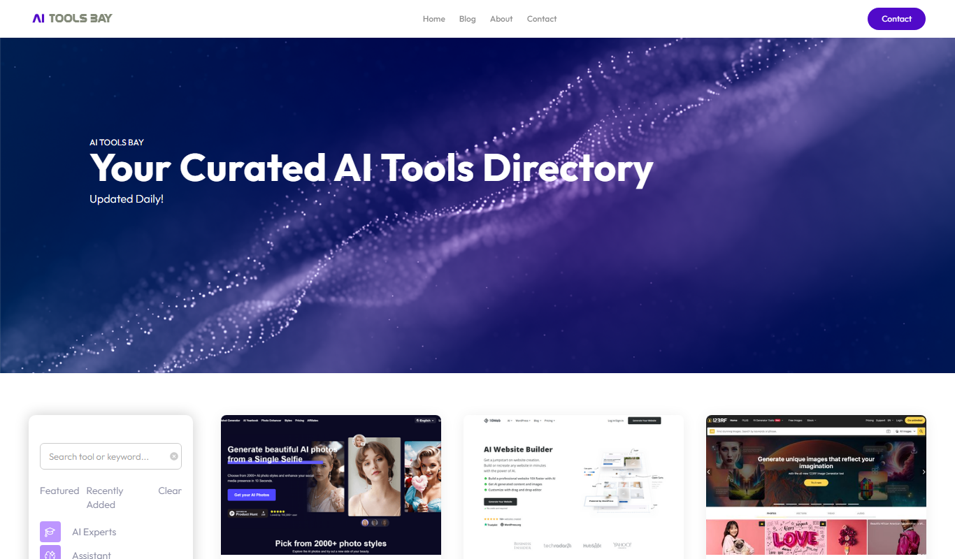 AI Tools Bay app screenshot