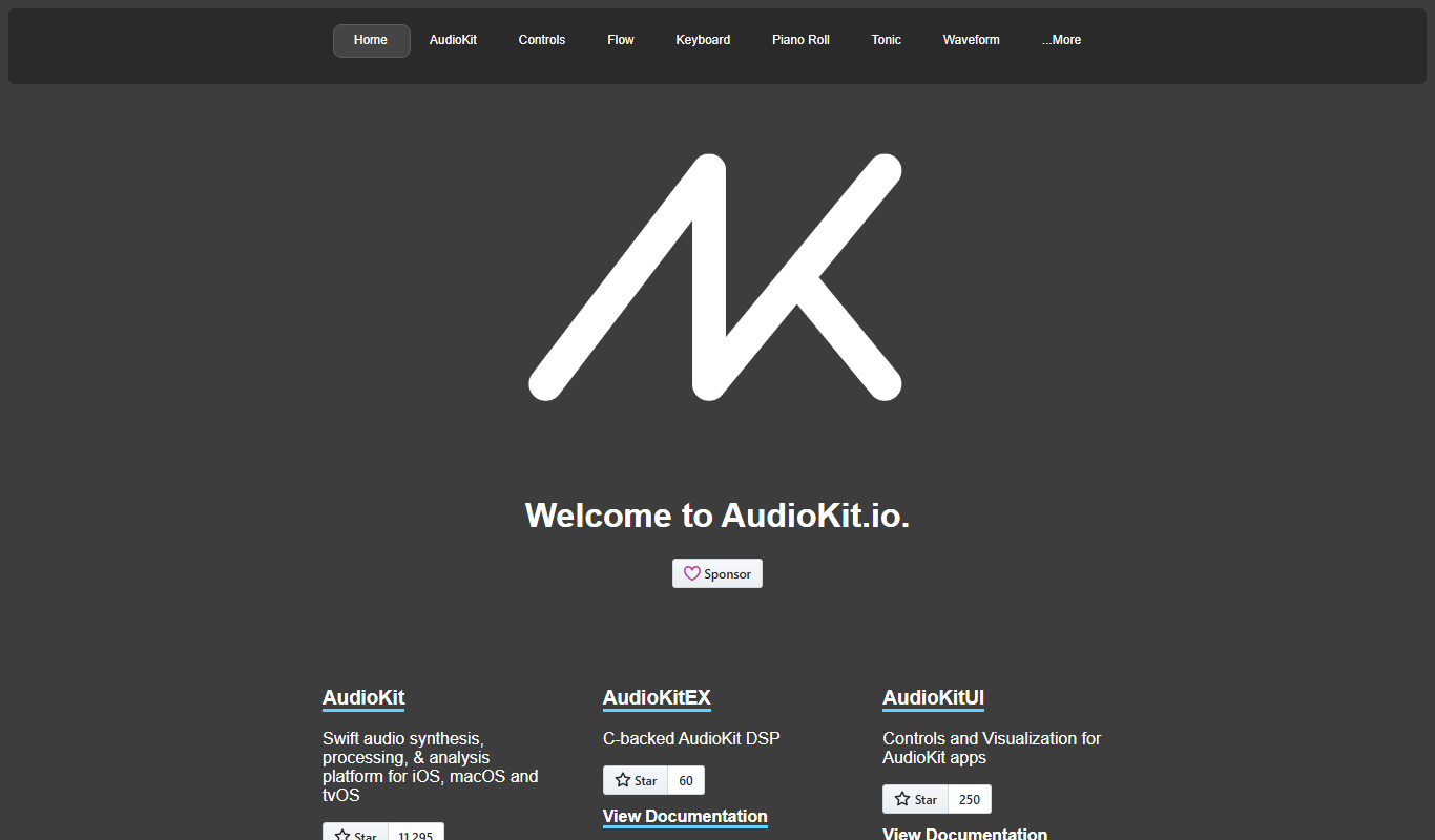 AudioKit app screenshot