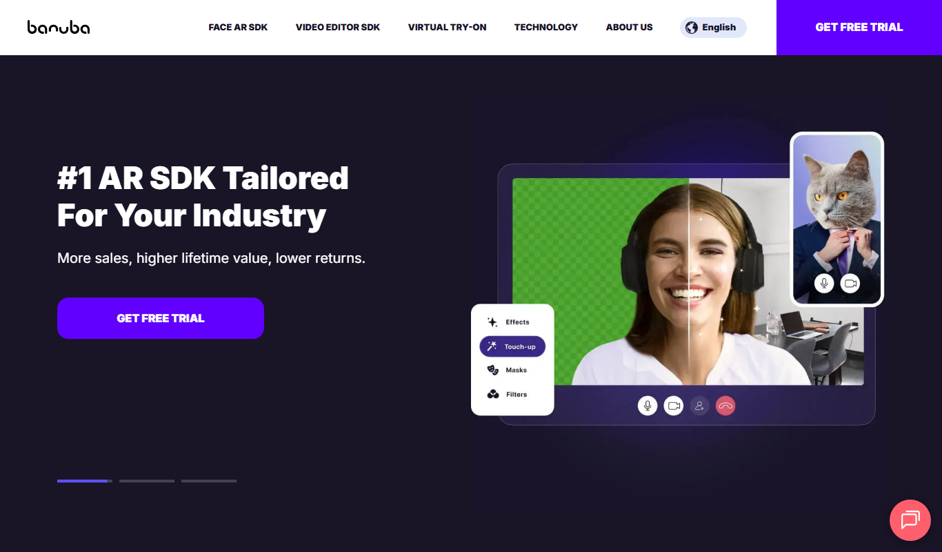 Banuba SDK app screenshot