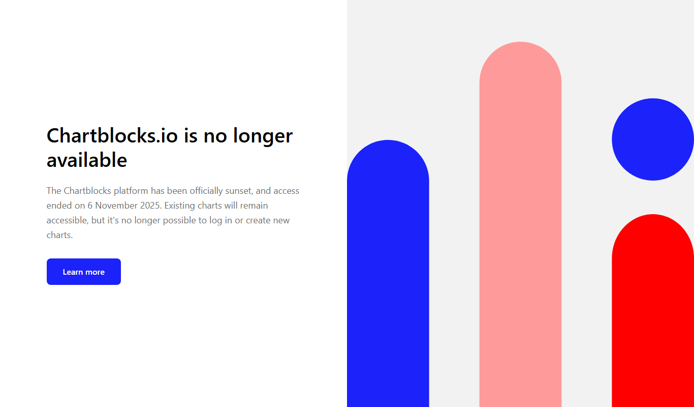 ChartBlocks app screenshot