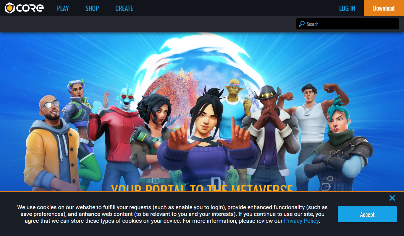 Core Games app screenshot