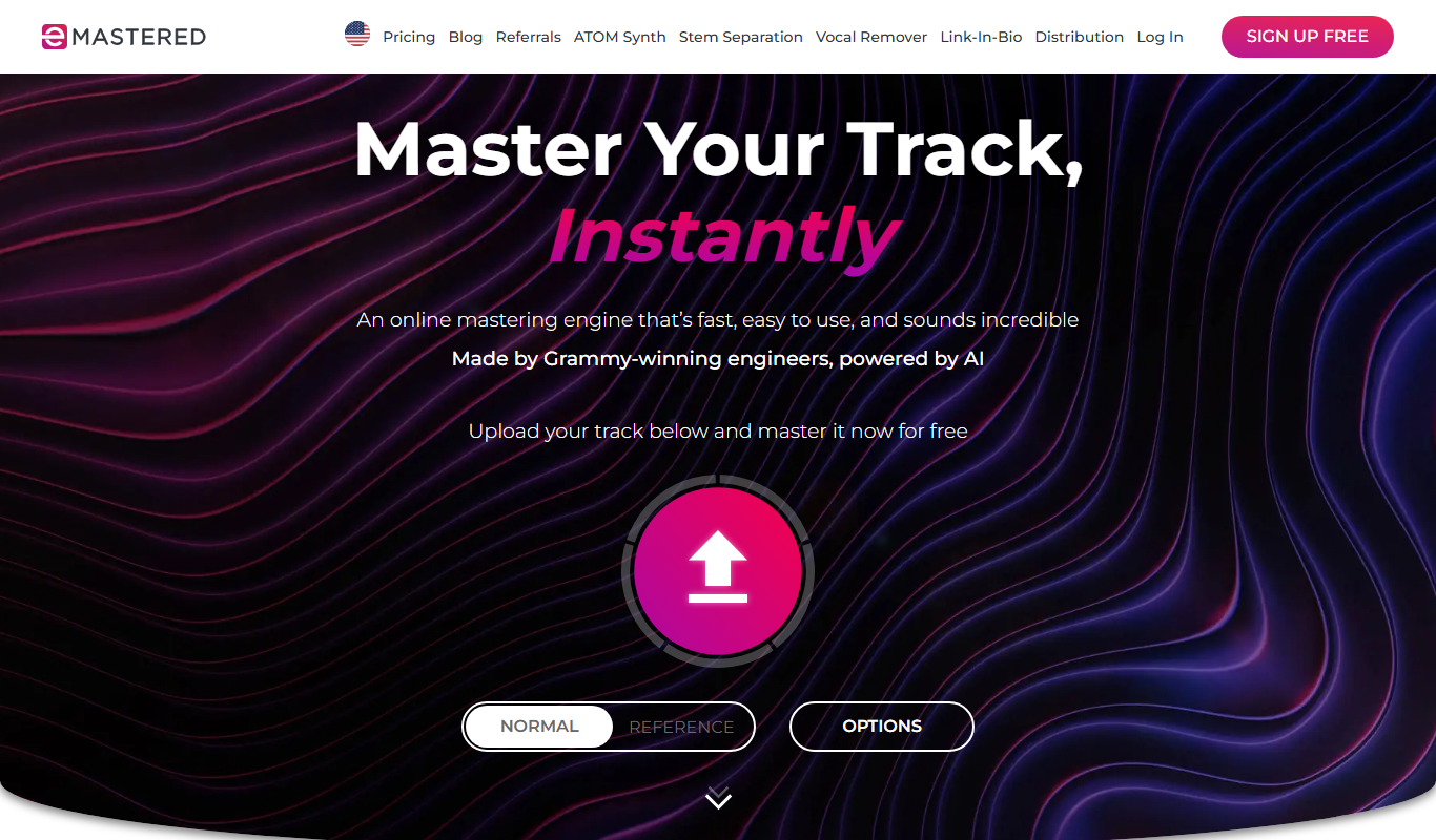 eMastered app screenshot