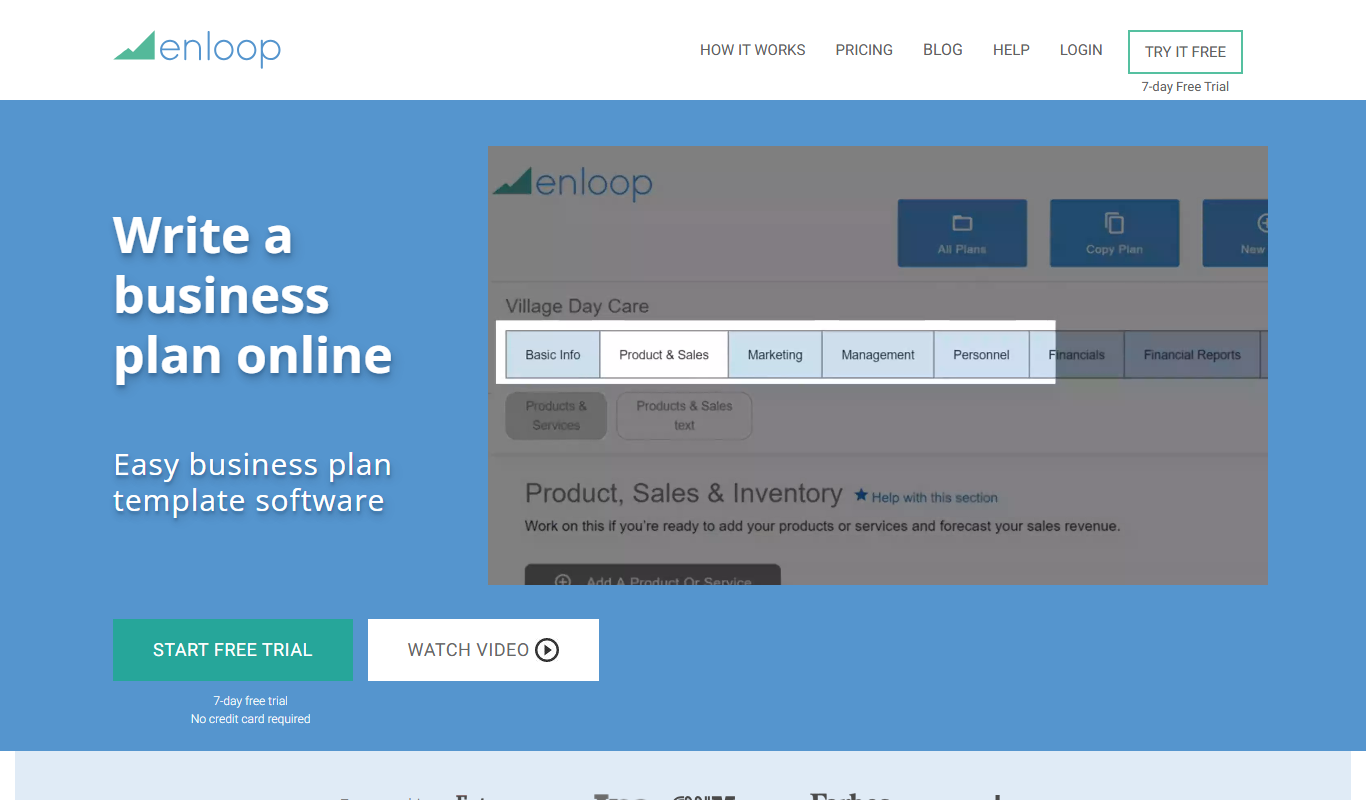 Enloop app screenshot