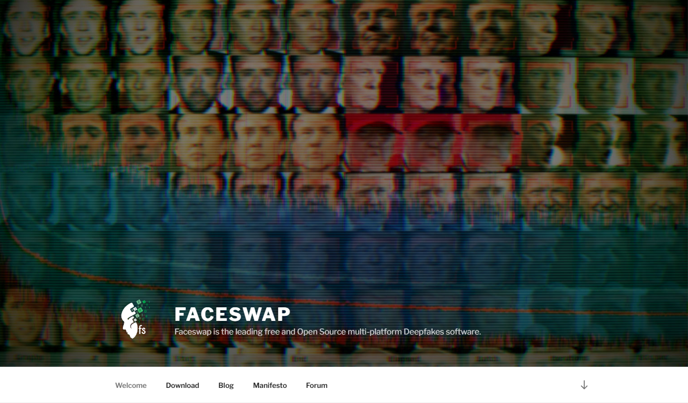 FaceSwap app screenshot