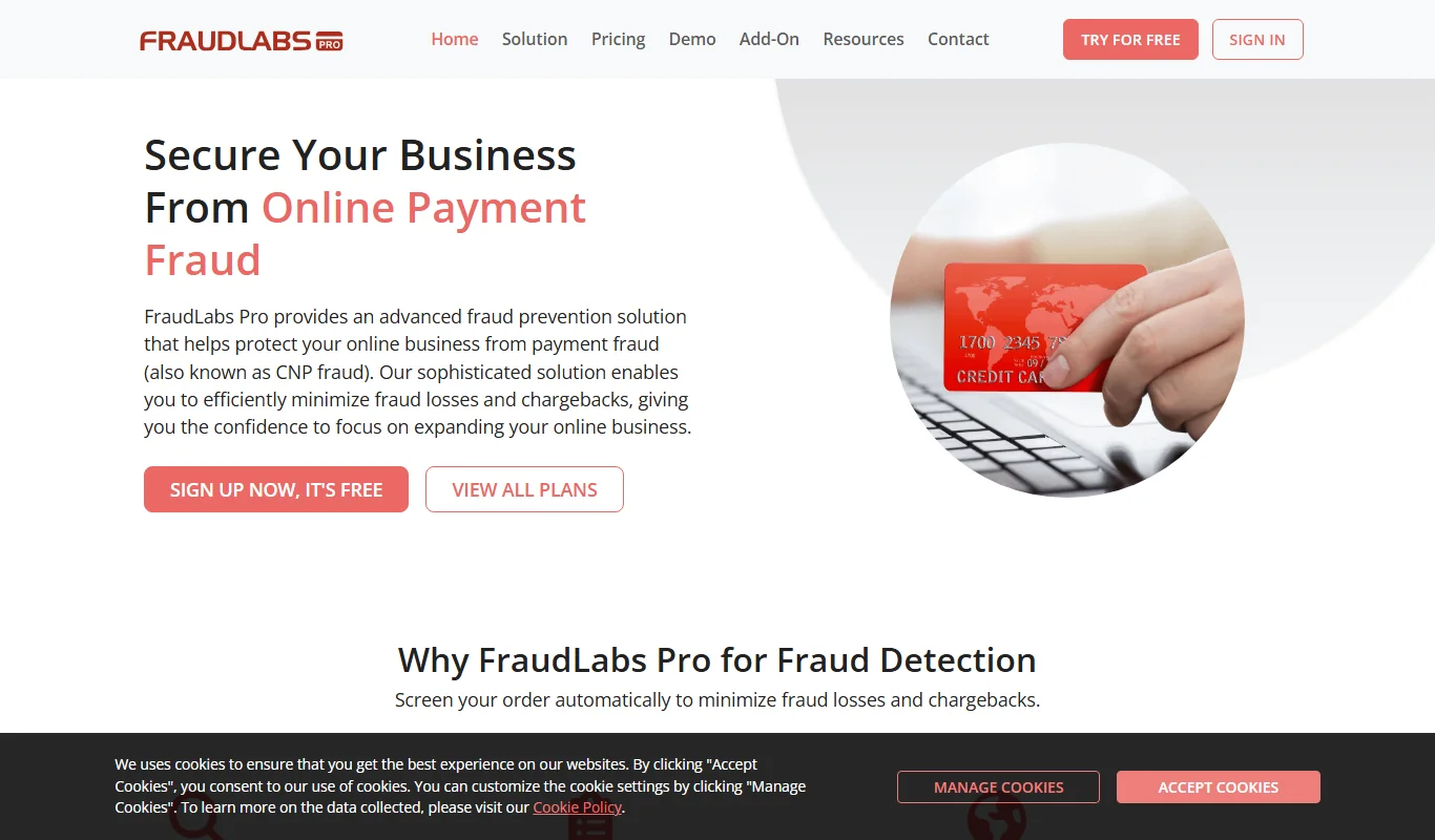Fraud Detection Api FraudLabs Pro - Online Fraud Detection API For Ecommerce Security